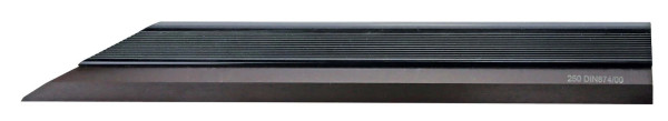 Präzisions Haarlineale DIN 874/2, Normalstahl gehärtet, schwarzbrüniert 100 mm